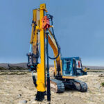 MX50 Excavator Rock Drill Rig