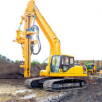 MX50 Excavator Rock Drill Rig